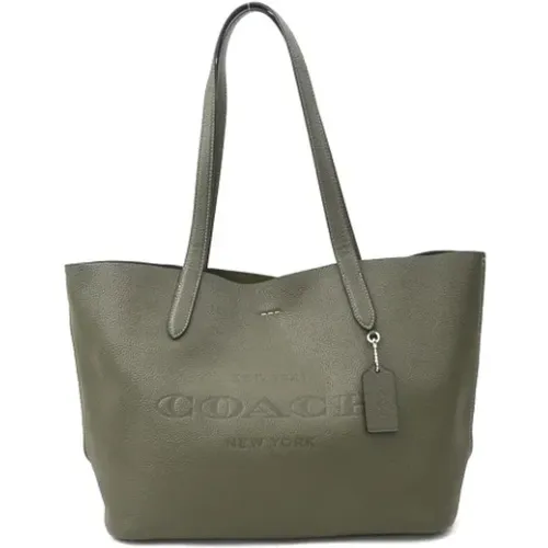 Pre-owned Tote Bags, female, , Size: ONE SIZE Pre-owned Leather shoulder-bags - Coach Pre-owned - Modalova