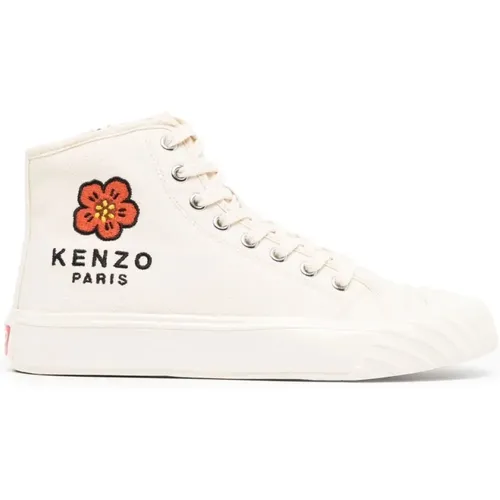 Casual High Top Sneaker , Damen, Größe: 36 EU - Kenzo - Modalova