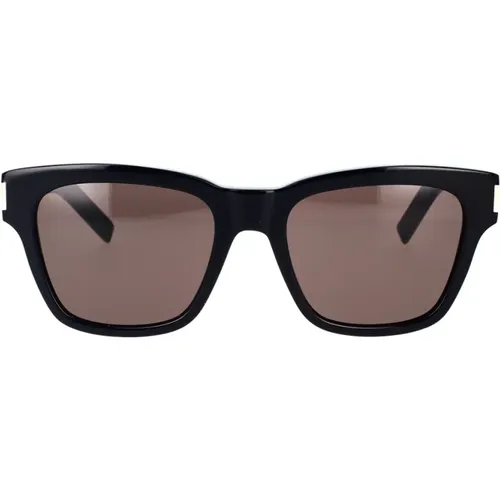 Delicately Squared Cat-Eye Sunglasses SL 560 001 , unisex, Sizes: 54 MM - Saint Laurent - Modalova