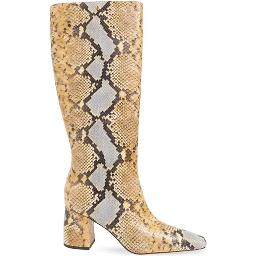 Lederstiefel mit Absatz bis zum Knie , Damen, Größe: 36 1/2 EU - TORY BURCH - Modalova