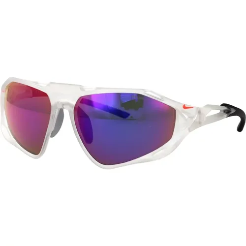 Sunglasses, unisex, , Size: 63 MM Zeus Rise Sunglasses - Nike - Modalova