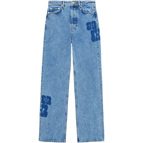 Jeans , female, Sizes: W28, W27 - Ganni - Modalova
