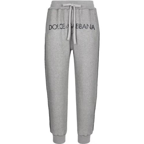 Logo Jogging Pants , male, Sizes: 2XL - Dolce & Gabbana - Modalova