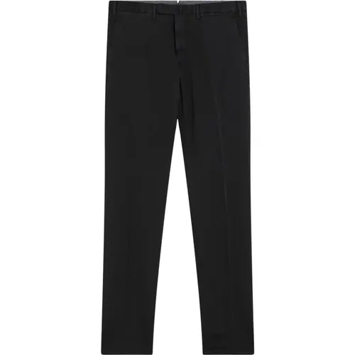 Straight Trousers, male, , Size: S Cotton Trousers - Santaniello - Modalova