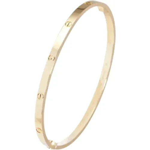 Pre-owned Jewellery, female, , Size: ONE SIZE Pre-owned Gold bracelets - Cartier Vintage - Modalova