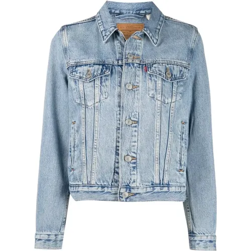 Levi's, Jeansjacke , Damen, Größe: S - Levis - Modalova