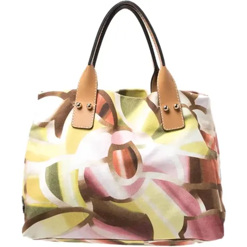 Pre-owned Tote Bags, female, , Size: ONE SIZE Pre-owned Leather totes - Missoni Pre-owned - Modalova