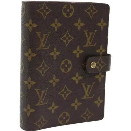 Pre-owned Coated canvas home-office , female, Sizes: ONE SIZE - Louis Vuitton Vintage - Modalova