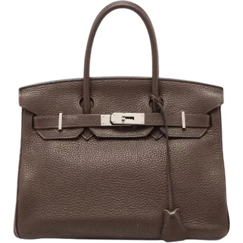 Pre-owned Leather totes , female, Sizes: ONE SIZE - Hermès Vintage - Modalova