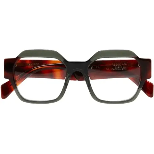 Reggiani Oversized Square Glasses , male, Sizes: ONE SIZE - Kaleos - Modalova