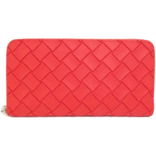 Pre-owned Wallets, female, , Size: ONE SIZE Pre-owned Fabric wallets - Bottega Veneta Vintage - Modalova