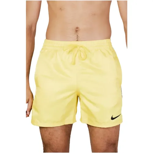 Gelber Badeanzug mit Taschen Nike - Nike - Modalova