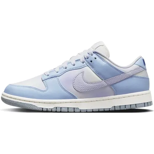 Airbrush Dunk Low White , female, Sizes: 4 1/2 UK - Nike - Modalova