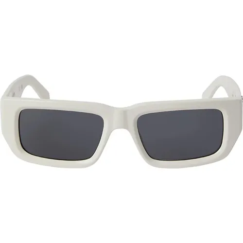 SUTTERLarge Sunglasses , unisex, Sizes: 58 MM, 53 MM - Palm Angels - Modalova