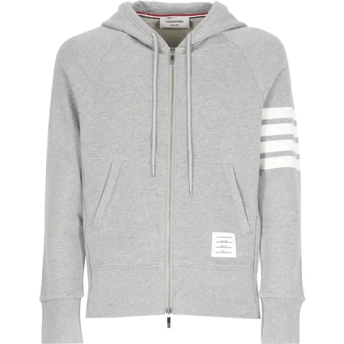 Zip-throughs, male, , Size: M Sweatshirt - Thom Browne - Modalova