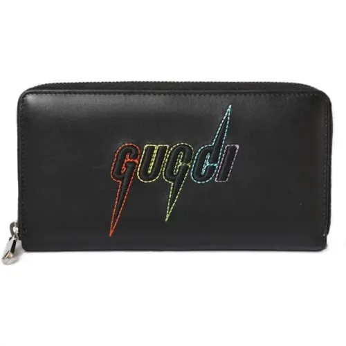 Pre-owned Wallets, female, , Size: ONE SIZE Pre-owned Leather wallets - Gucci Vintage - Modalova