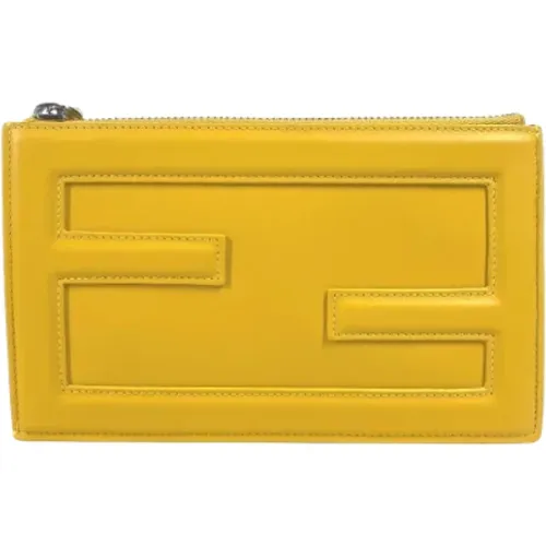 Pre-owned Wallets, female, , Size: ONE SIZE Pre-owned Leather fendi-bags - Fendi Vintage - Modalova