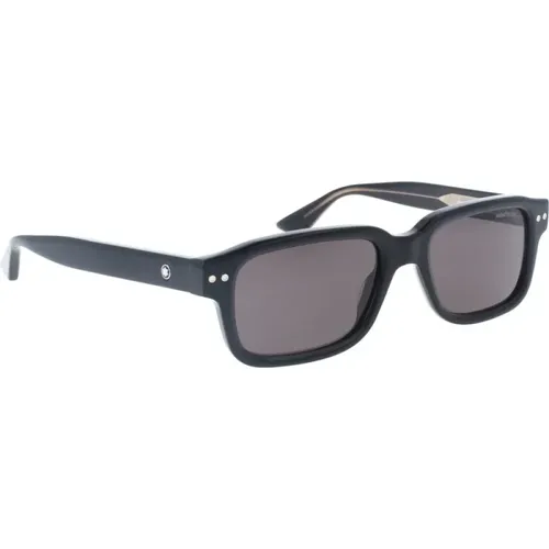 Stylish UV Protection Sunglasses , male, Sizes: 53 MM - Montblanc - Modalova