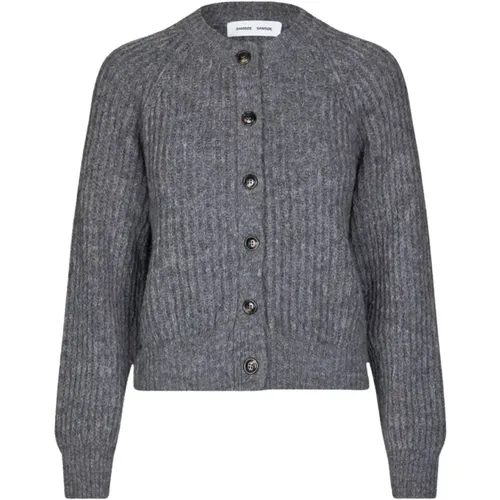 Alpaka Woll Cardigan - Samsøe Samsøe - Modalova