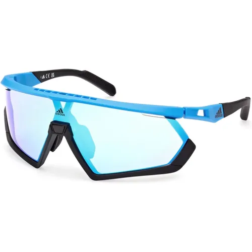 Leichte Sport-Sonnenbrille für Männer , Herren, Größe: 54 MM - Adidas - Modalova