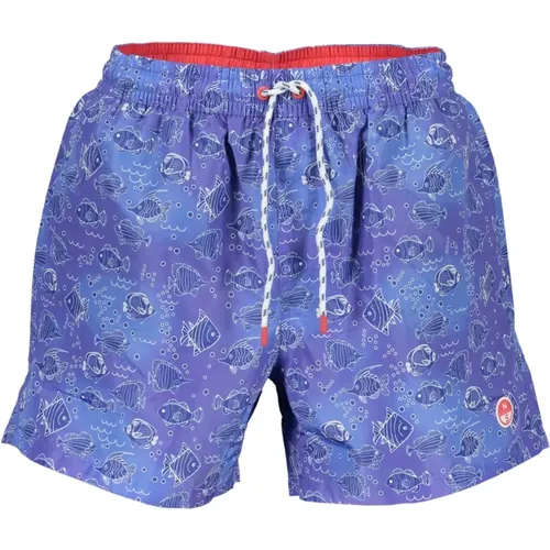 Swim Boxer with Pockets and Elastic Waist , male, Sizes: 2XL, L, M, S - North Sails - Modalova