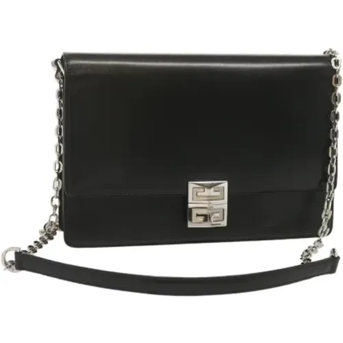 Pre-owned Cross Body Bags, female, , Size: ONE SIZE Pre-owned Leather shoulder-bags - Givenchy Pre-owned - Modalova