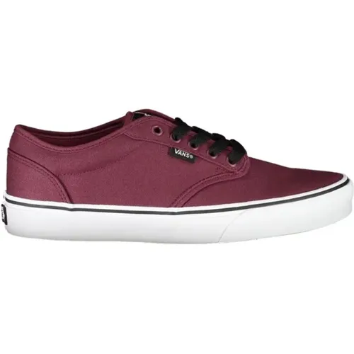 Rosa Polyester-Sneaker mit Kontrastdetails , Herren, Größe: 43 EU - Vans - Modalova