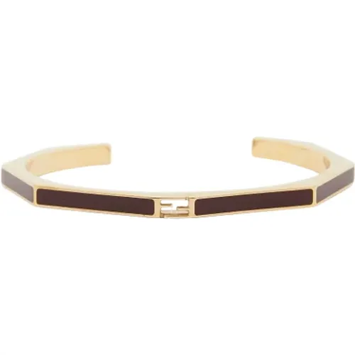 Pre-owned Jewellery, female, , Size: ONE SIZE Pre-owned Metal bracelets - Fendi Vintage - Modalova