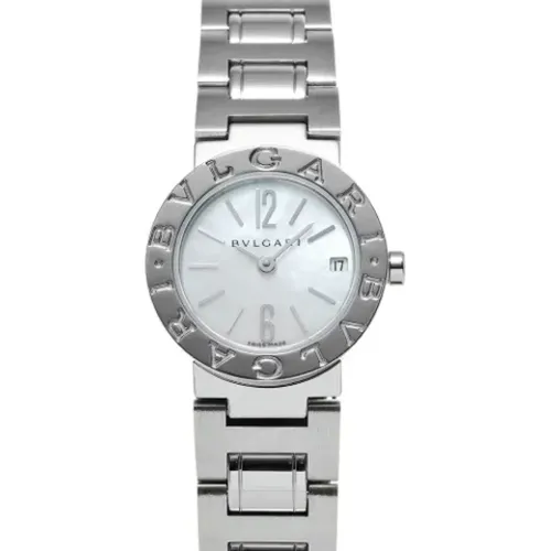 Pre-owned Watches, female, , Size: ONE SIZE Pre-owned Stainless Steel watches - Bvlgari Vintage - Modalova