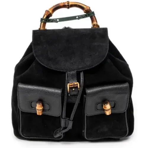 Pre-owned Leder schultertasche - Gucci Vintage - Modalova