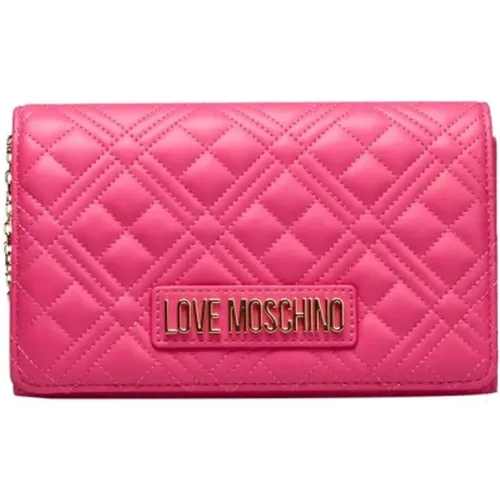 Crossbody-Taschen mit Kettenverschluss - Love Moschino - Modalova