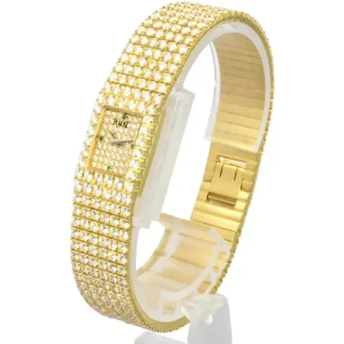 Pre-owned Gold watches , female, Sizes: ONE SIZE - Piaget Pre-owned - Modalova