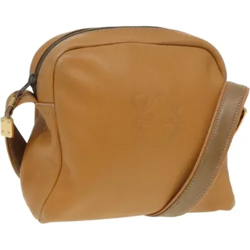 Pre-owned Cross Body Bags, female, , Size: ONE SIZE Pre-owned Leather shoulder-bags - Loewe Pre-owned - Modalova