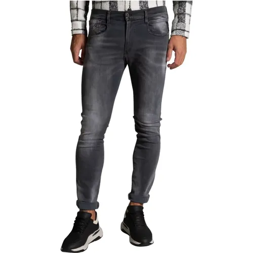 Slim-fit Jeans , Herren, Größe: W36 L36 - Replay - Modalova