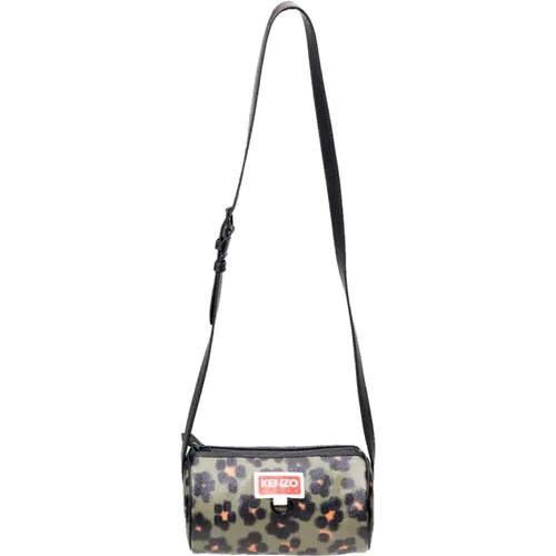 Cross Body Bags, female, , Size: ONE SIZE Discover Tube Crossbody Bag - Kenzo - Modalova