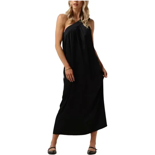 Elegantes Schwarzes Maxikleid , Damen, Größe: 2XL - NUKUS - Modalova