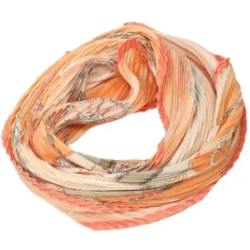 Pre-owned Scarves, female, , Size: ONE SIZE Pre-owned Silk scarves - Hermès Vintage - Modalova