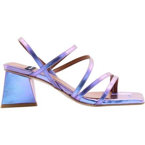 High Heel Sandals , female, Sizes: 4 UK - Angel Alarcon - Modalova