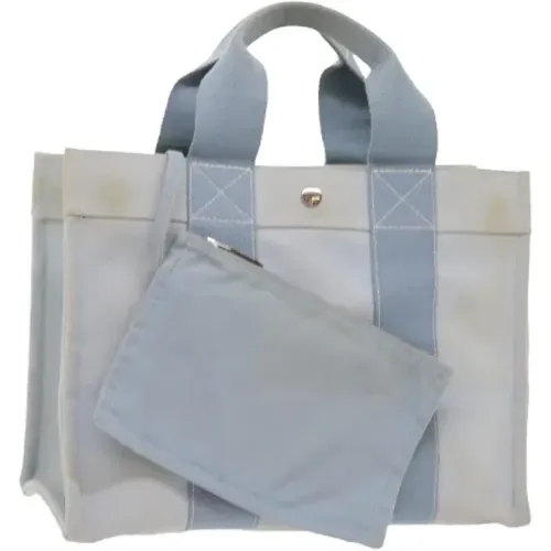 Pre-owned Tote Bags, female, , Size: ONE SIZE Pre-owned Canvas totes - Hermès Vintage - Modalova