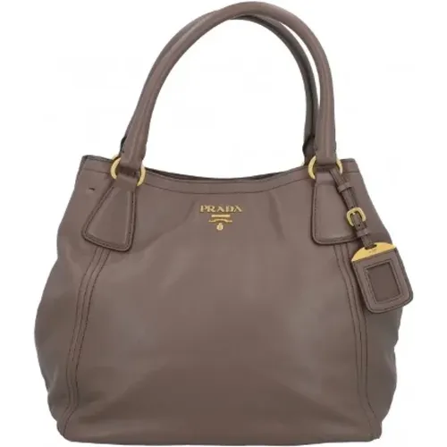 Pre-owned Leather handbags , female, Sizes: ONE SIZE - Prada Vintage - Modalova