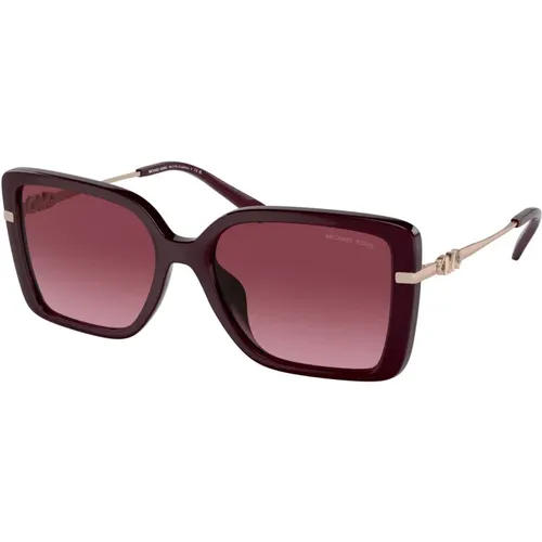 Castellina Sunglasses /Violet Shaded , female, Sizes: 55 MM - Michael Kors - Modalova
