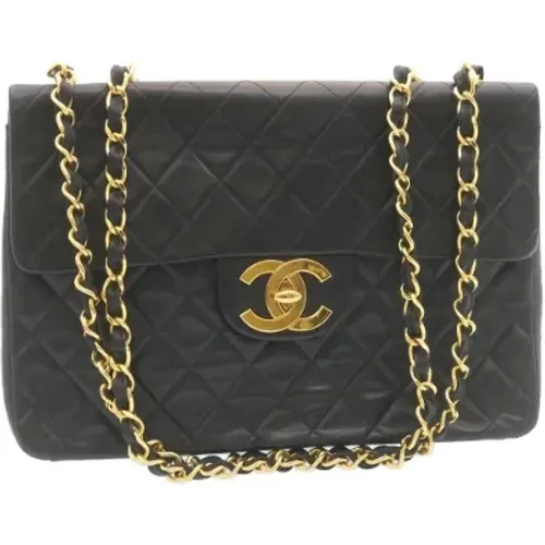 Pre-owned Leather chanel-bags , female, Sizes: ONE SIZE - Chanel Vintage - Modalova