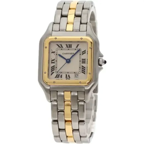 Pre-owned Watches, male, , Size: ONE SIZE Pre-owned Stainless Steel watches - Cartier Vintage - Modalova