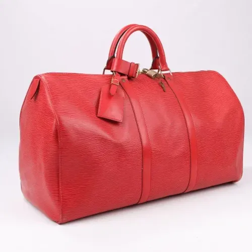 Pre-owned Weekend Bags, female, , Size: ONE SIZE Pre-owned Leather louis-vuitton-bags - Louis Vuitton Vintage - Modalova