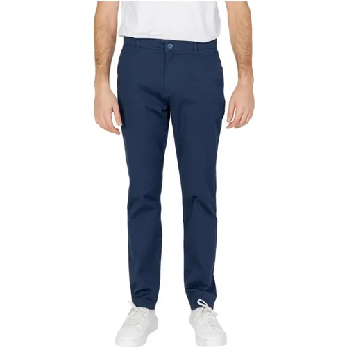 Chinos, male, , Size: W31 Cotton Elastane Blend Jeans Pants - Armani Exchange - Modalova