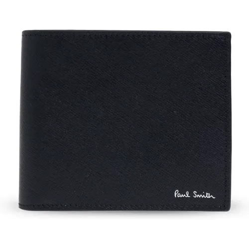 Wallets & Cardholders, male, , Size: ONE SIZE Wallet with logo - Paul Smith - Modalova