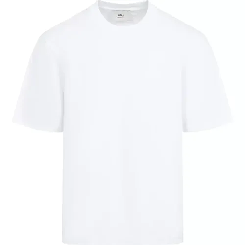 T-Shirt for Men Aw24 , male, Sizes: L, S - Ami Paris - Modalova