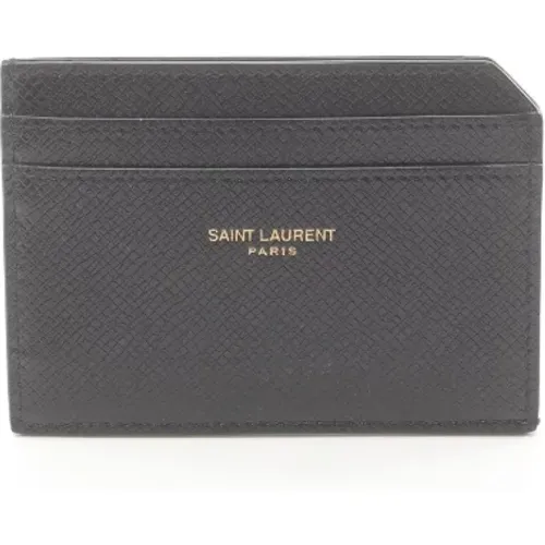 Pre-owned Leather wallets , male, Sizes: ONE SIZE - Yves Saint Laurent Vintage - Modalova