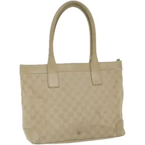 Pre-owned Tote Bags, female, , Size: ONE SIZE Pre-owned Canvas totes - Gucci Vintage - Modalova