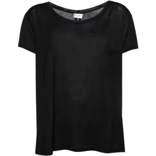 Pre-owned Tops, female, , Size: M Pre-owned Cotton tops - Yves Saint Laurent Vintage - Modalova